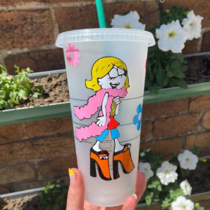 lizzy mcguire starbucks cup
