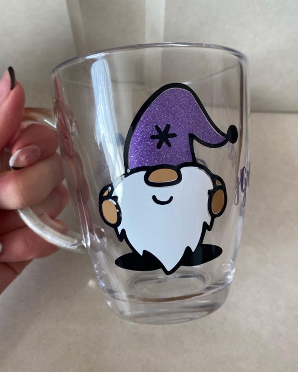 Gonk glass mug