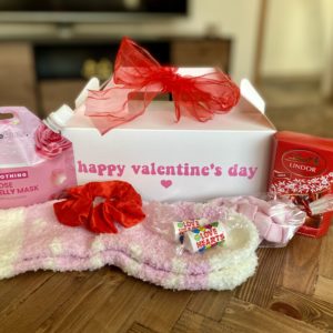 Valentines pamper box pretty in pink