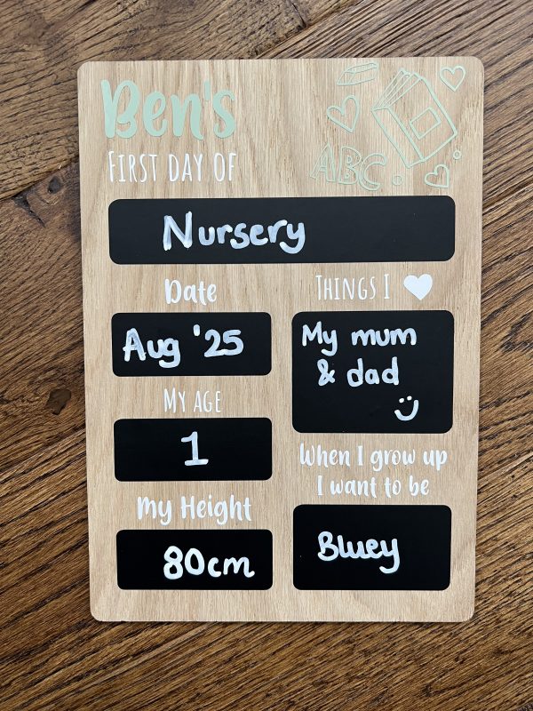 Chalkboard Back to School