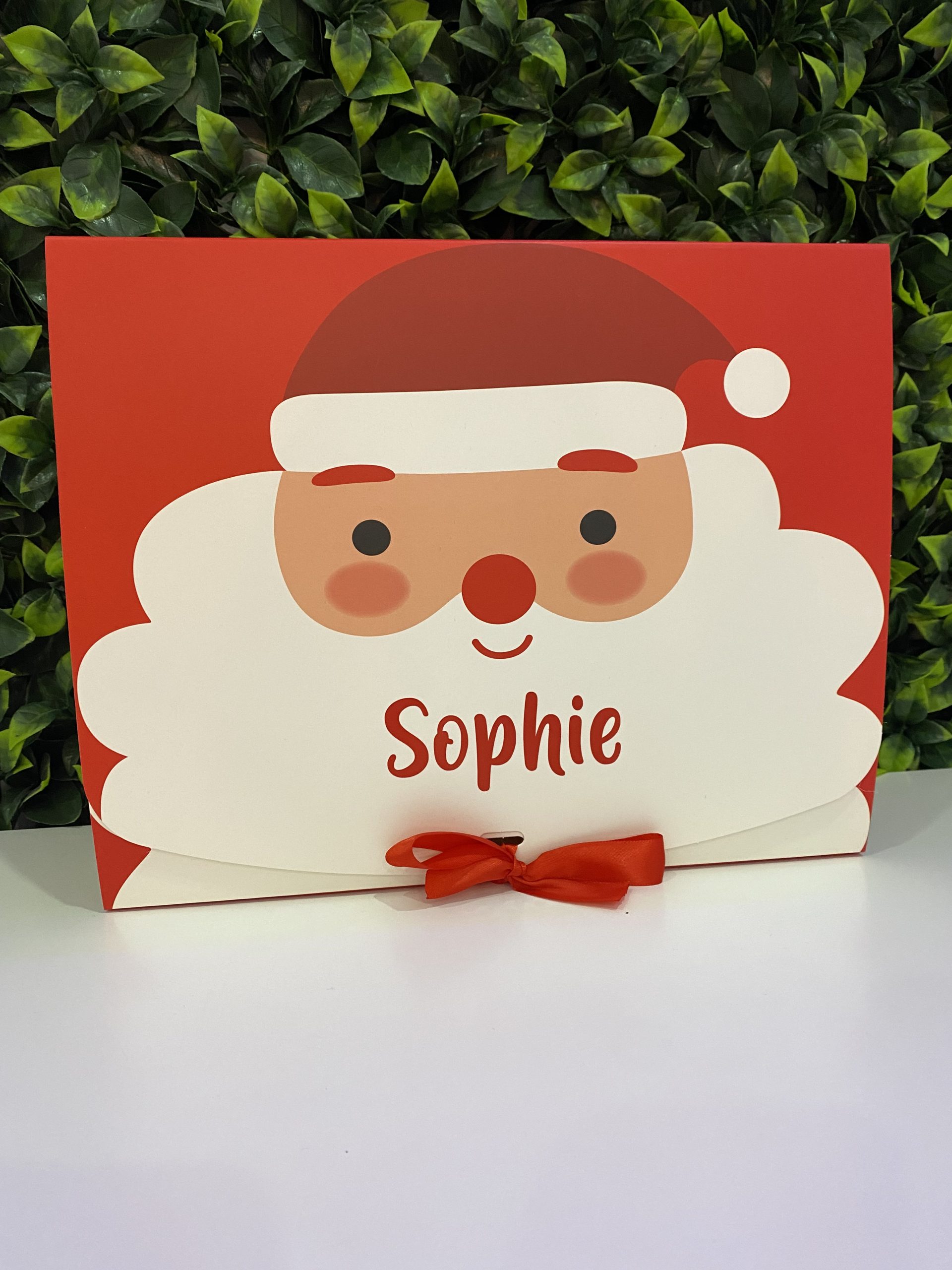 Santa gift box