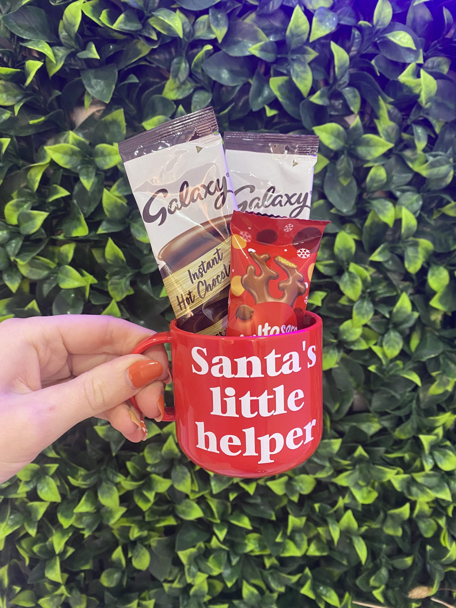 Kids hot chocolate set - Santa's Little Helper