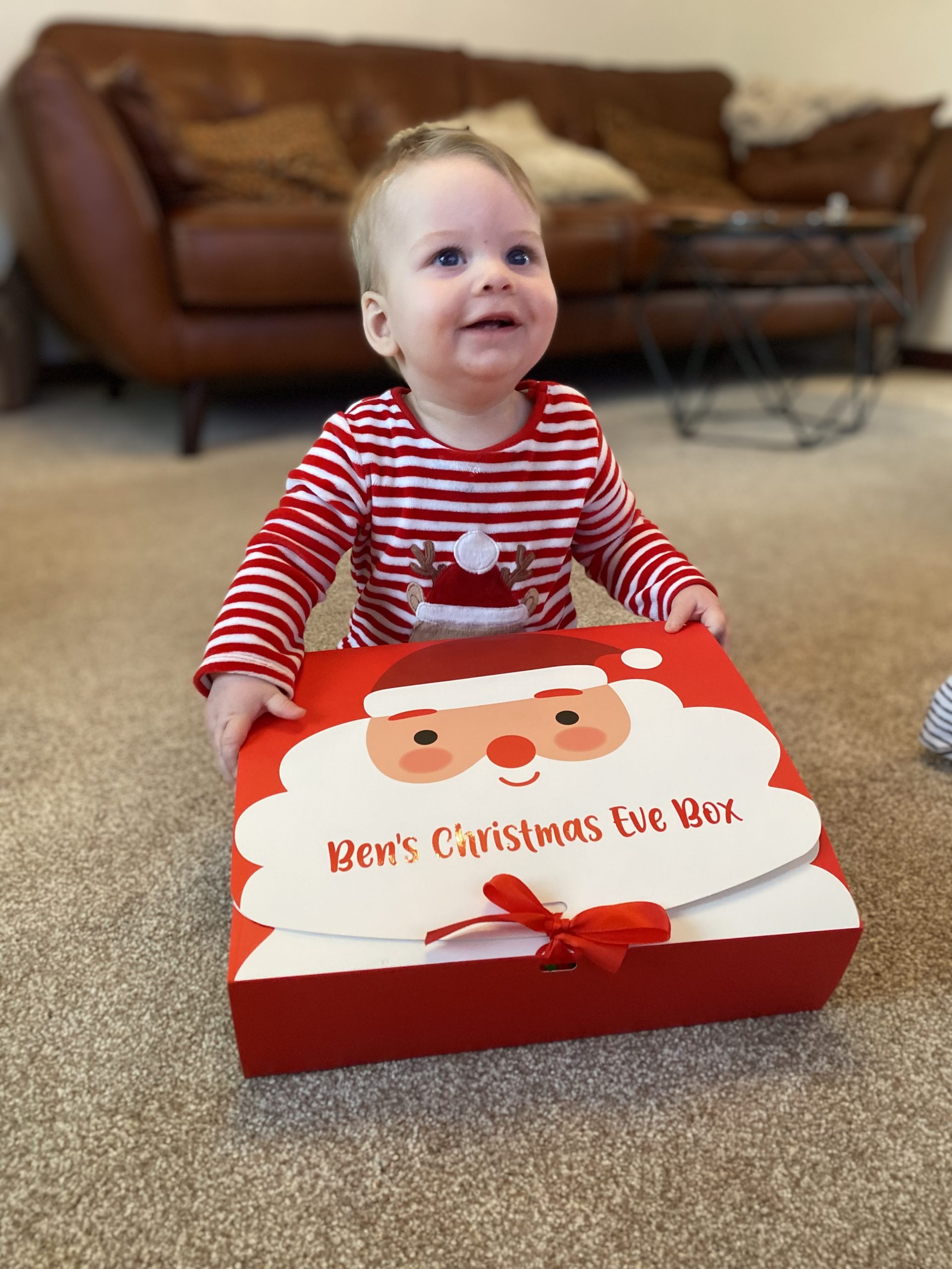 Santa gift box